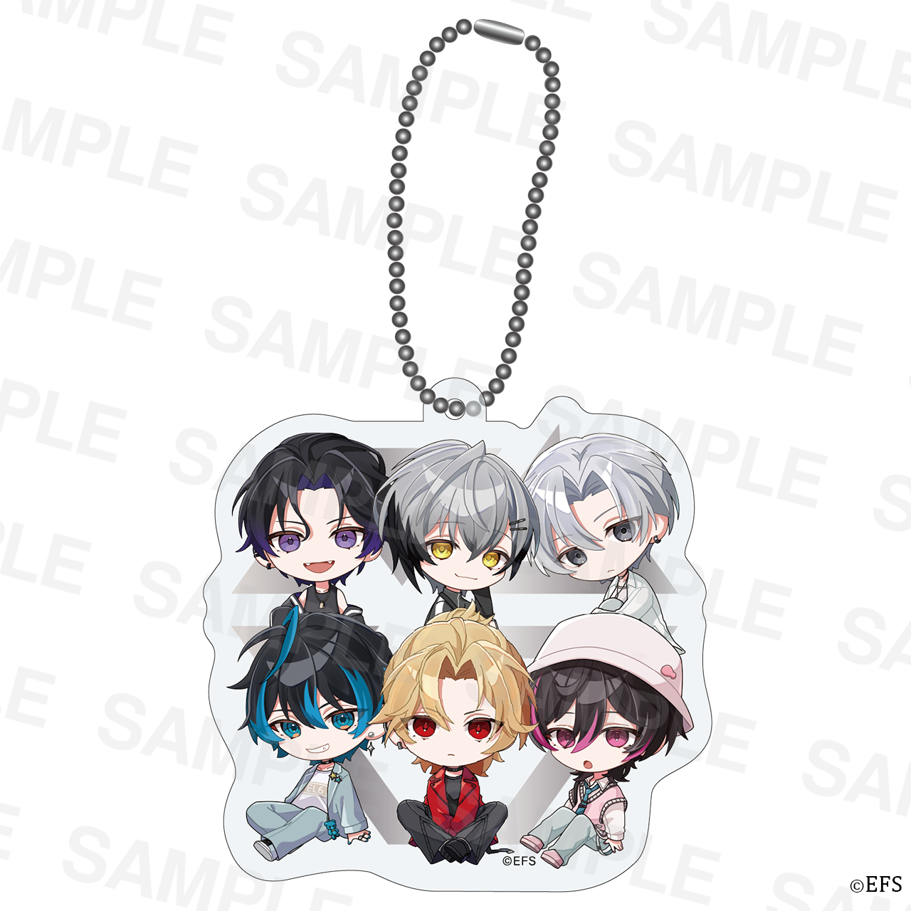 【全員集合】Half Anniversary アクリルキーホルダー ※受注生産