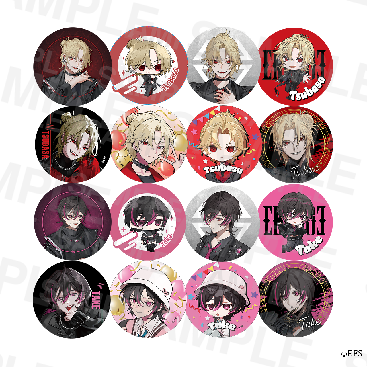 ていつば】お正月SP！狙い撃ちランダム缶バッジ2026 全16種 – ELEMEMT SHOP