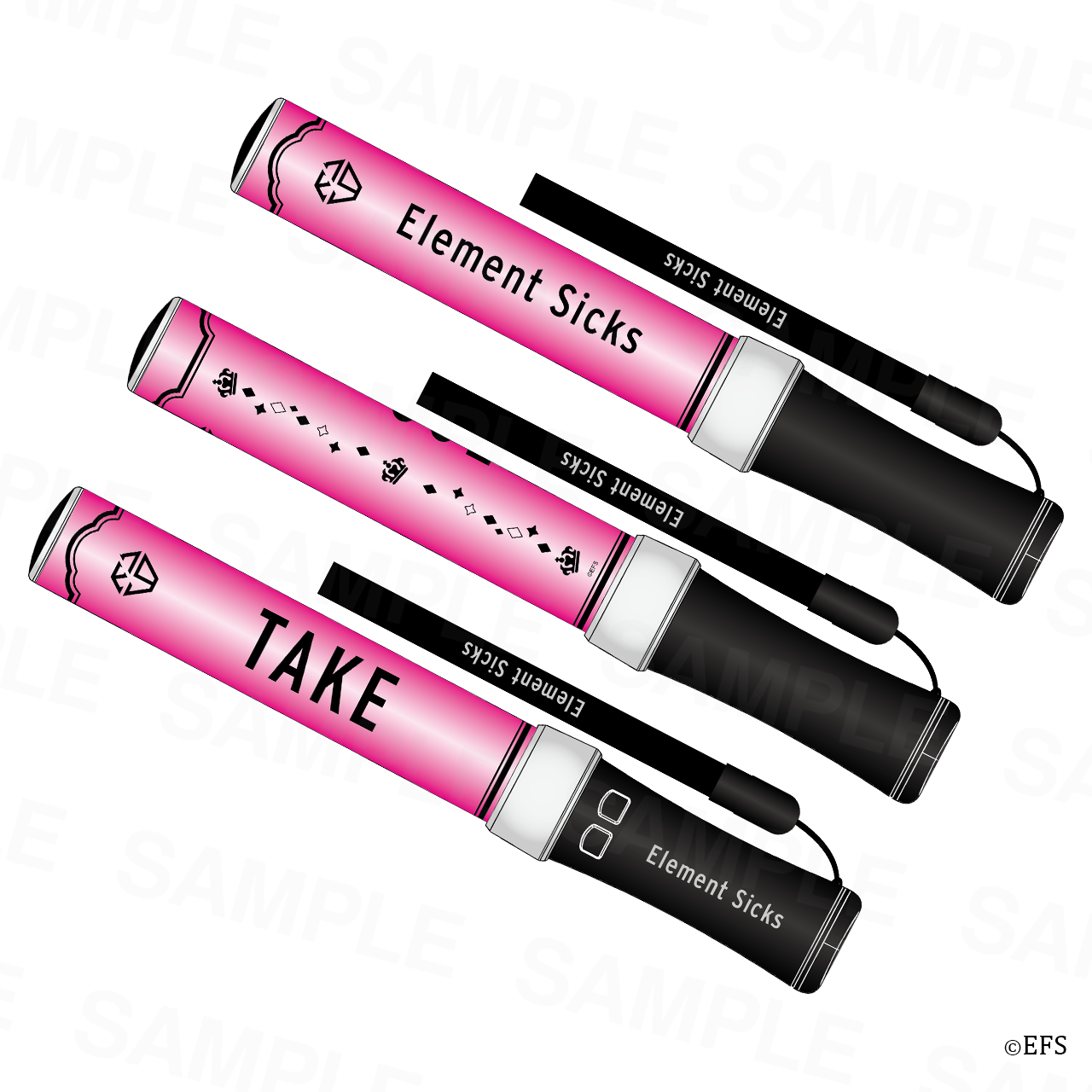 【ていく】EL6 選べる推しペンライトシート