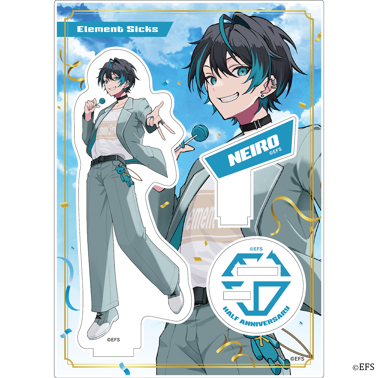 【ねいろ】Half Anniversary アクリルスタンド　※受注生産