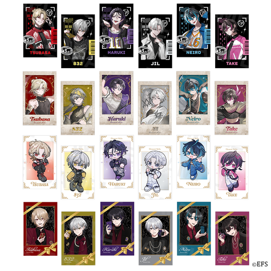 【第3弾】EL6 ランダムチェキ風トレカ 全24種 　