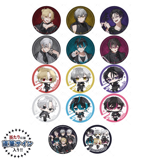 「ランダム缶バッジ」全14種 / EL6デビュー記念グッズ