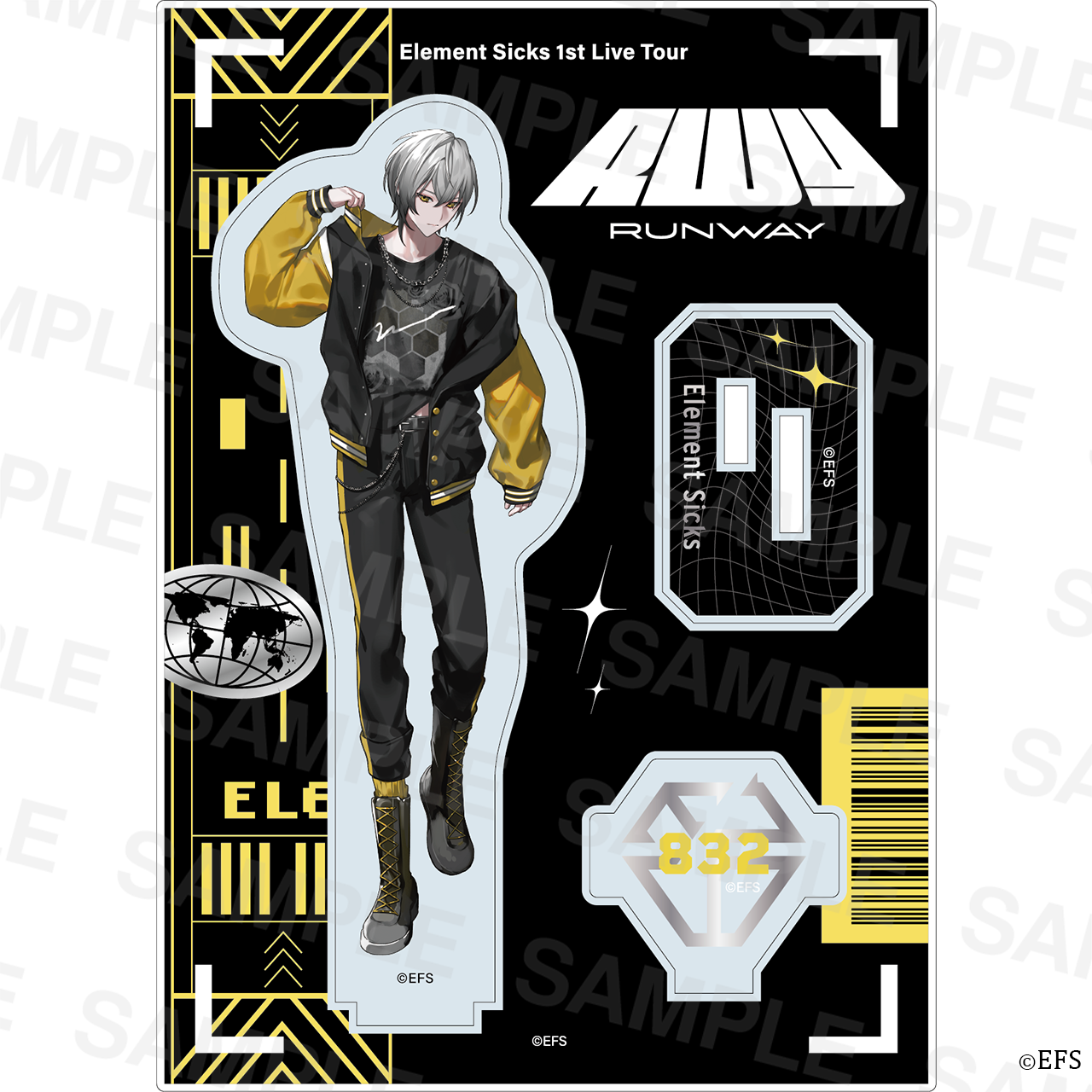 【832】RWY  アクリルスタンド　