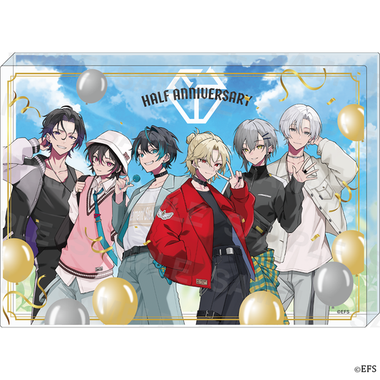 Half Anniversary アクリルブロック　※受注生産