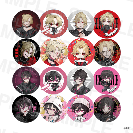 【ていつば】お正月SP！狙い撃ちランダム缶バッジ2026 全16種