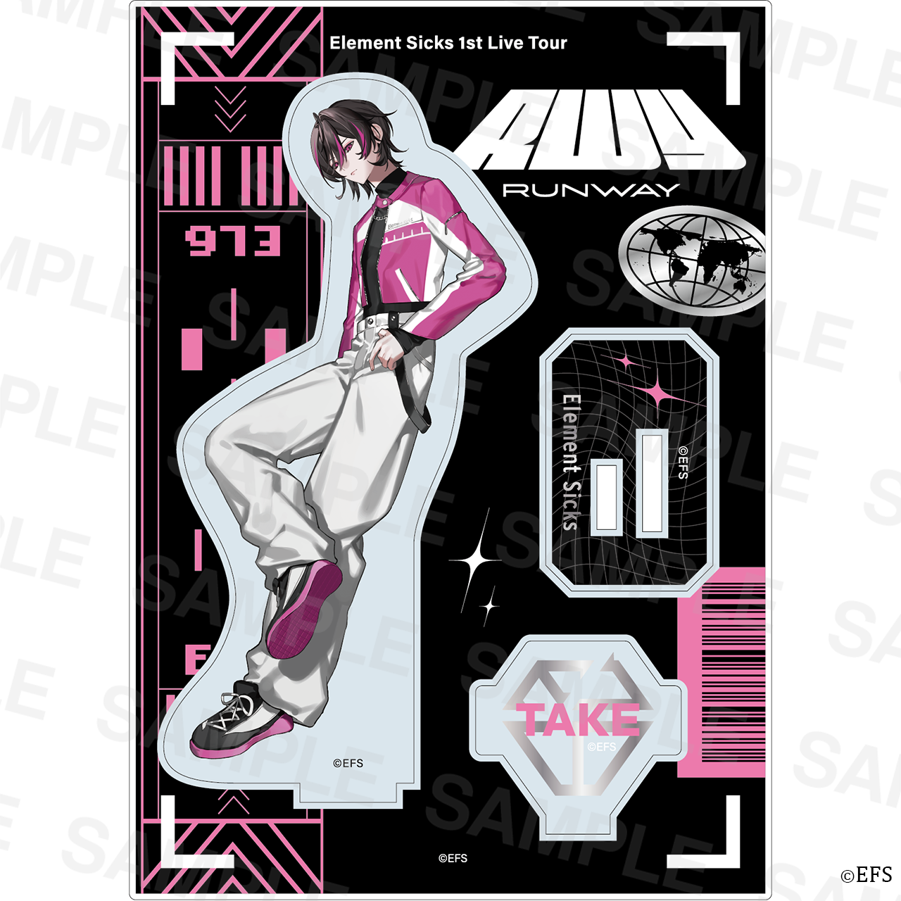 【ていく】RWY  アクリルスタンド　